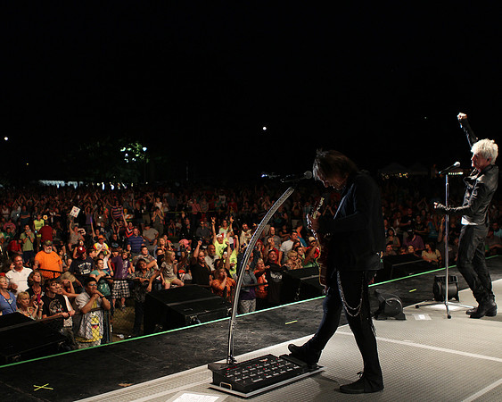 REO Speedwagon at Rock The Park 2013 Columbus Indiana